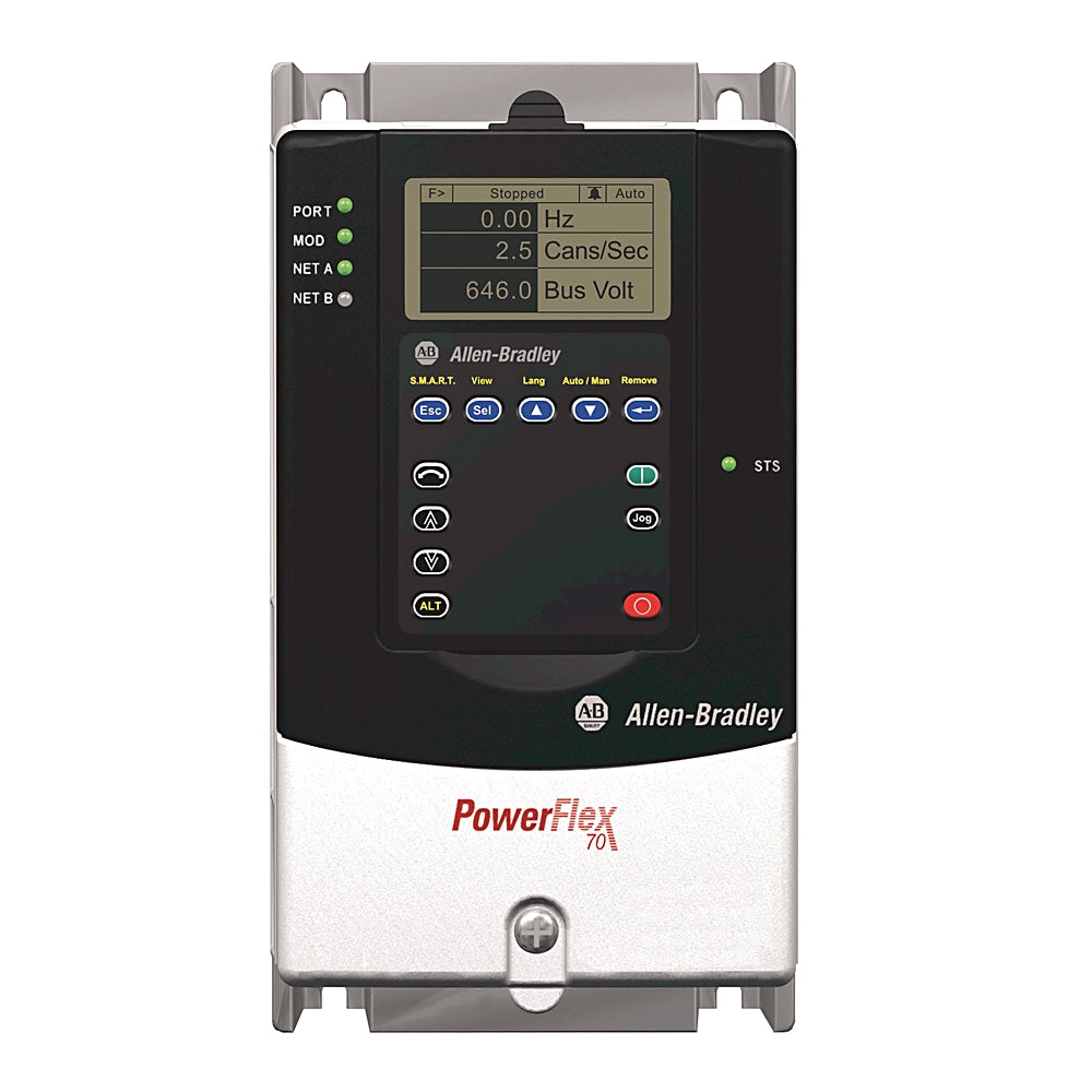 ALLEN BRADLEY 20AD3P4A0AYNNNC0 POWERFLEX-70 480V 2HP 20AD3P4A0AYNNNC0