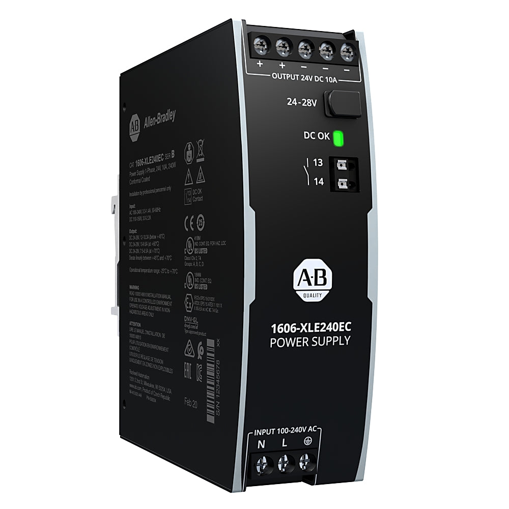 Allen-Bradley 1606-XLE240E Power Supply Ping 1606XLE240E