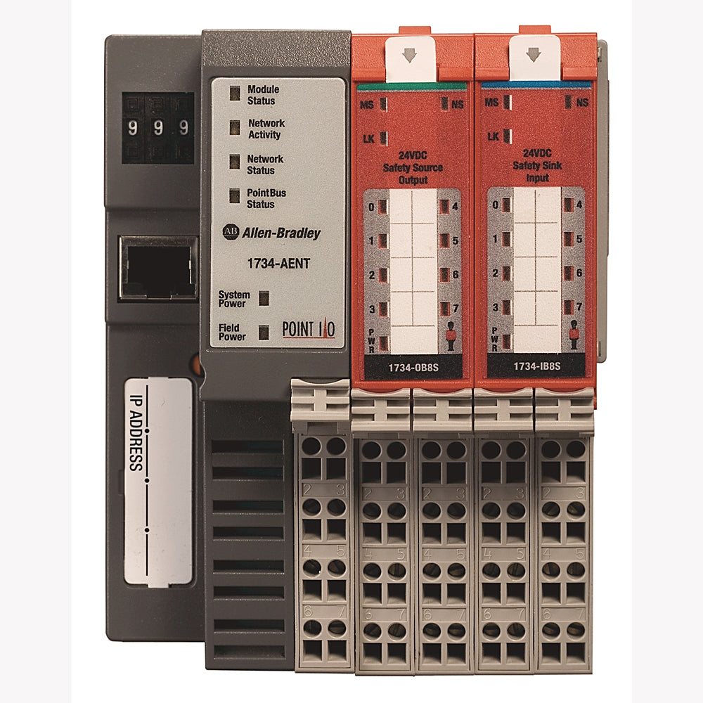 Allen-Bradley 1734-AENT POINT I/O Ethernet Network Adaptor 1734AENT