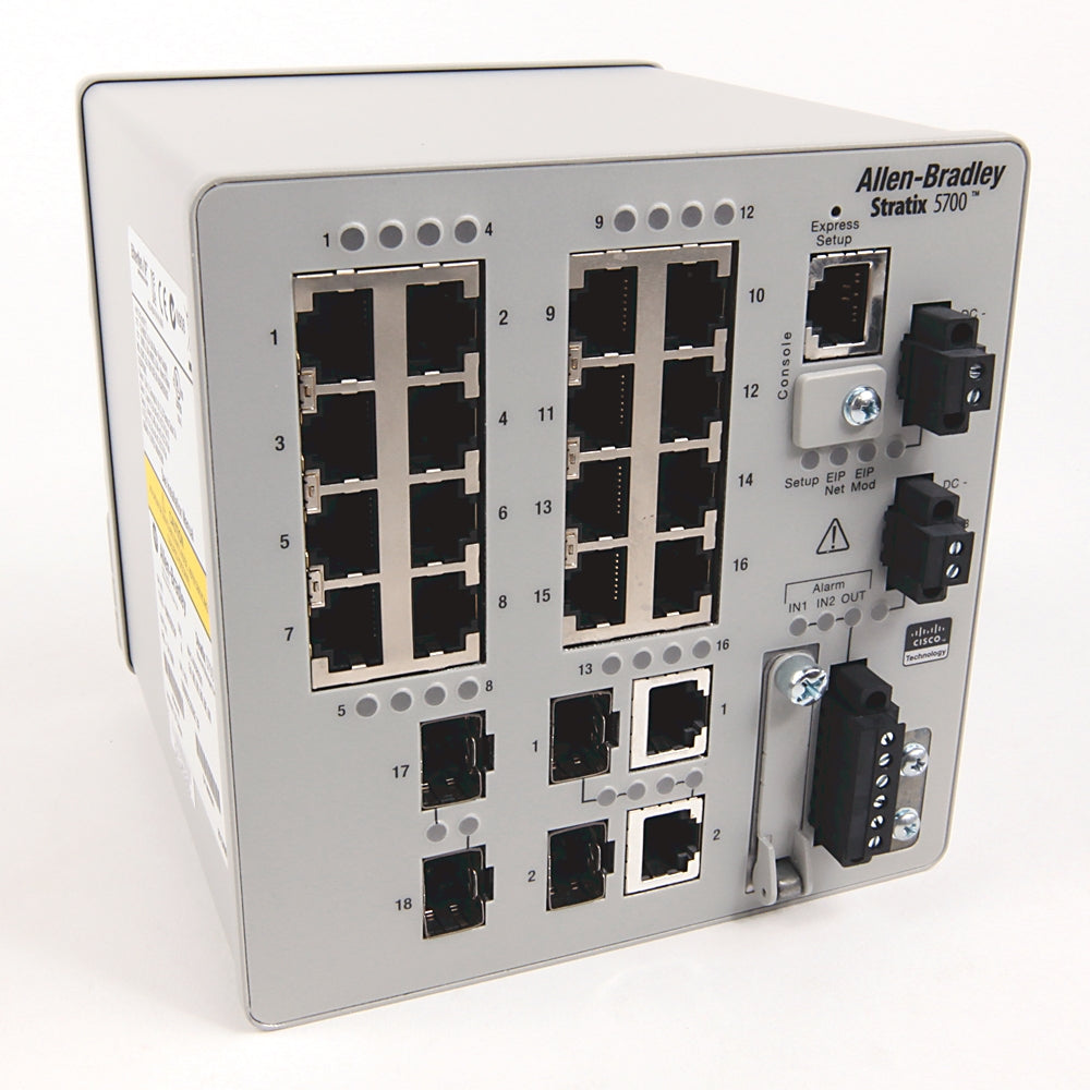 ALLEN-BRADLEY 1783-BMS20CGP STRATIX 5700 MANAGED ETHERNET SWITCH 1783BMS20CGP