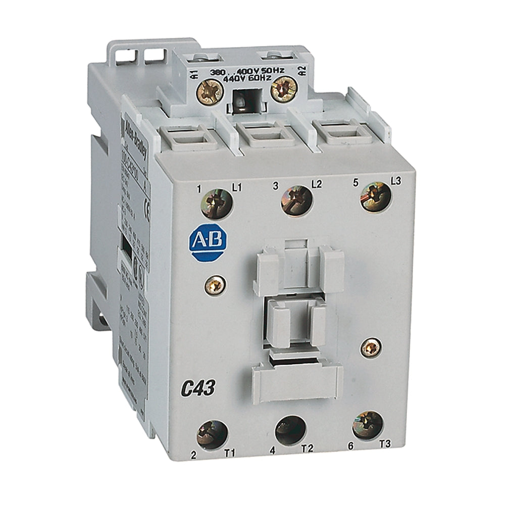 Allen-Bradley 100-C43EJ10 Contactor, 24v DC Coil 100C43EJ10