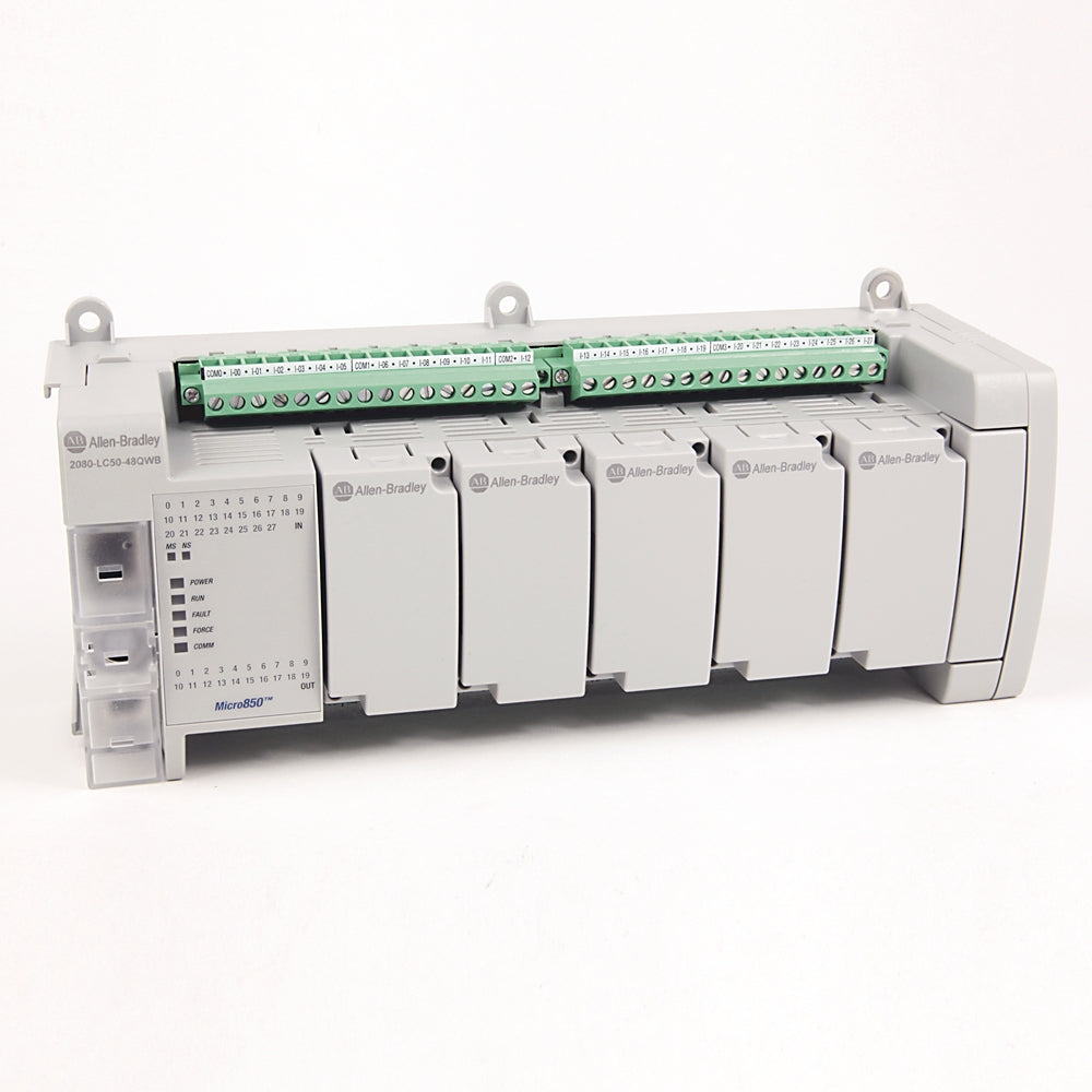 Allen-Bradley 2080-LC50-48QWB 48 I/O Controller 2080LC5048QWB