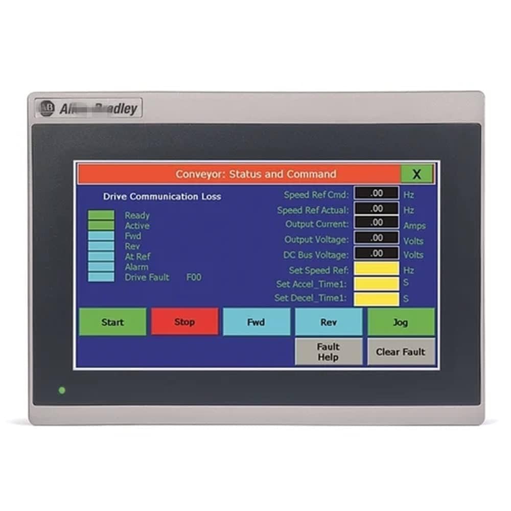 Allen-Bradley 2711R-T10T PanelView 800 HMI 10-in Terminal Surplus 2711RT10T