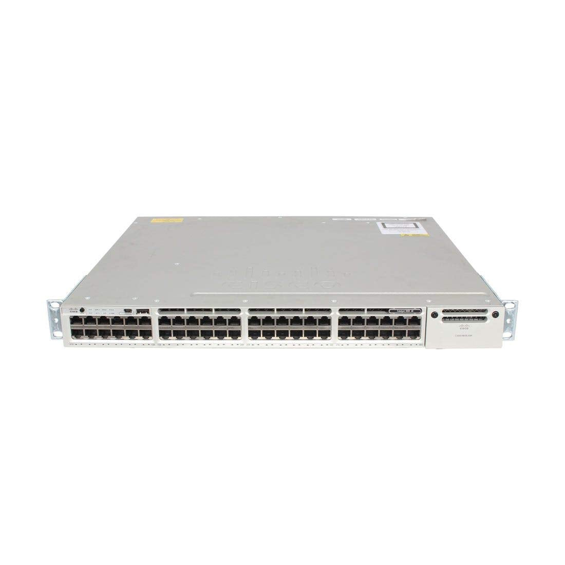 Cisco WS-C3850-48T-E 3850 Series 48 Ports Managed Network Switch Dual Power Supply WSC385048TE