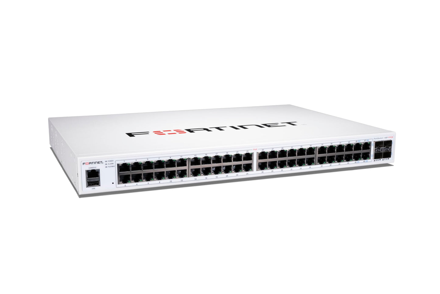 FORTINET FortiSwitch switch 48 ports managed rack-mountable P/N: FS-148F-FPOE