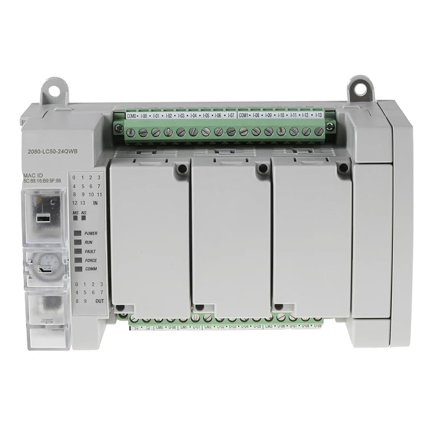 Allen-Bradley 2080-LC50-24QWB 24 I/O EtherNet/IP Controller 2080LC5024QWB
