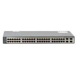 Cisco Catalyst WS-C3750V2-48PS-S 48-Port PoE Switch WS-C3750-48PS-S LATEST VER