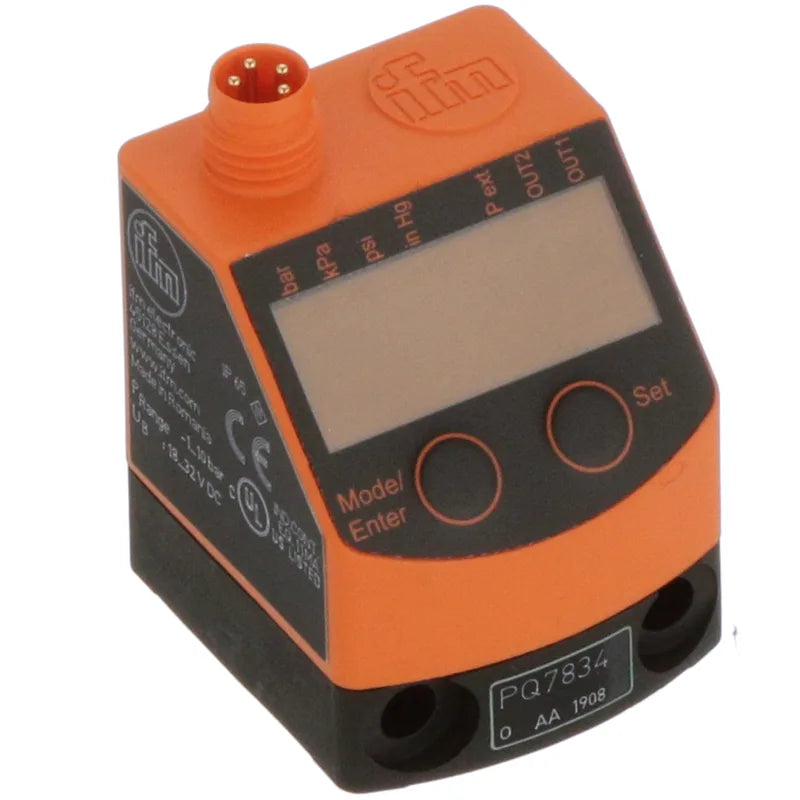 IFM PQ7834 Pressure Sensor PQ7834