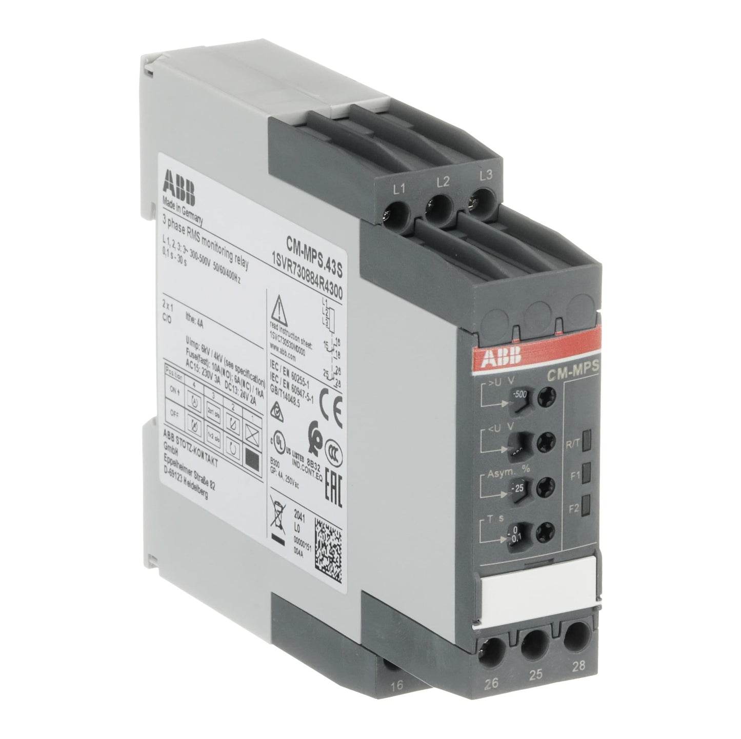 ABB CM-MPS.43 Three-phase Monitoring Relay CMMPS.43