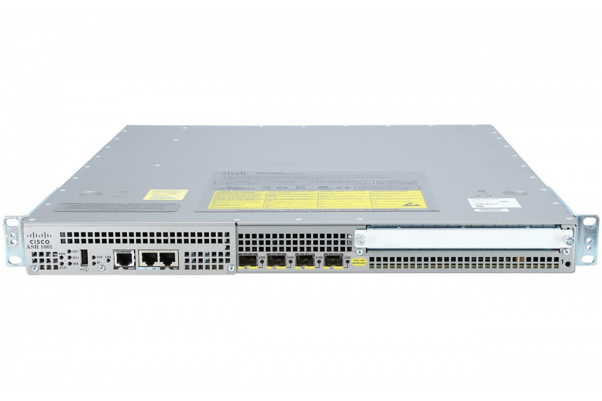 Cisco ASR1001 GigE Services Router Dual Power Supply ADVENTERPRISE ASR1001