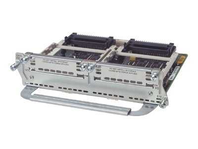 Cisco NM-2V with VIC-2FXS & VIC-2FXO NETWORK MODULE Voice Cards VoIP Lab NM2V