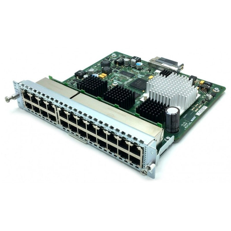 Cisco SM-ES3G-24-P 24-Port GbE POE+ Capable Layer 2/3 LAN SM-X Ether Switch KAJ SMES3G24P