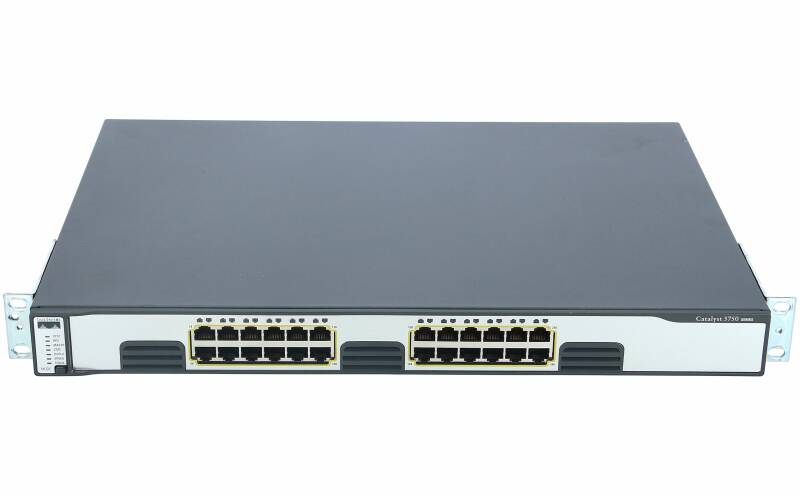 Cisco WS-C3750G-24T-S Switch 24 Port Layer 3 Gigabit Switch WSC3750G24TS