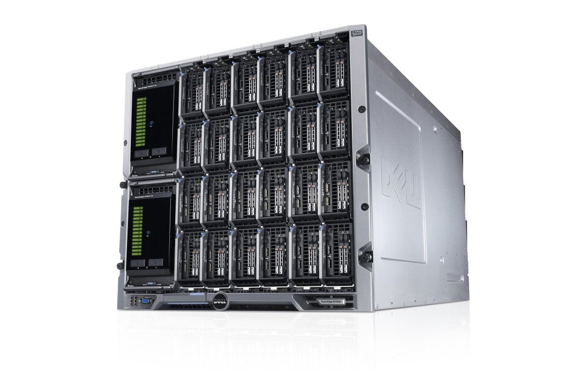 DELL PowerEdge M1000e 10U Blade Enclosure RPS(6x2700W) Chassis Mng CRL