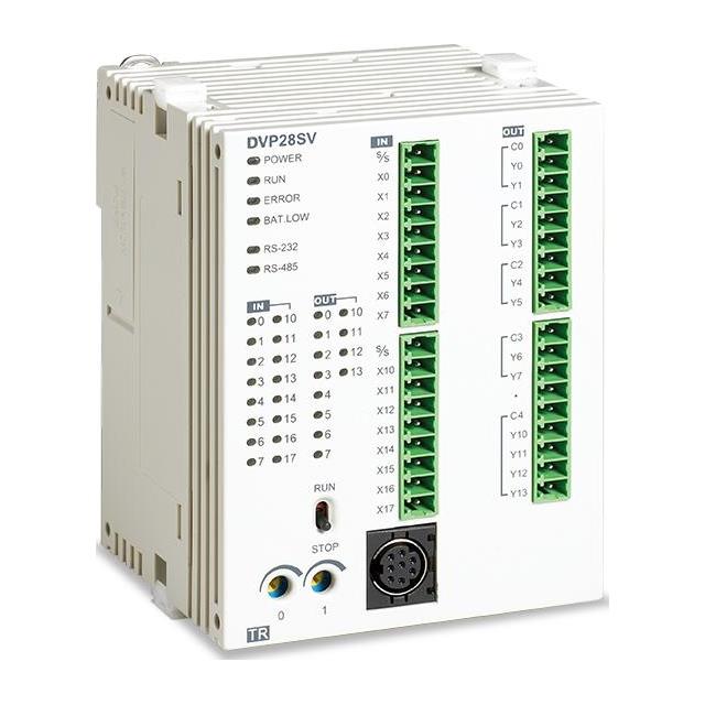 Delta PLC DVP20SX211T (8DI, 6DO NPN Transistor, 4AI, 2AO)