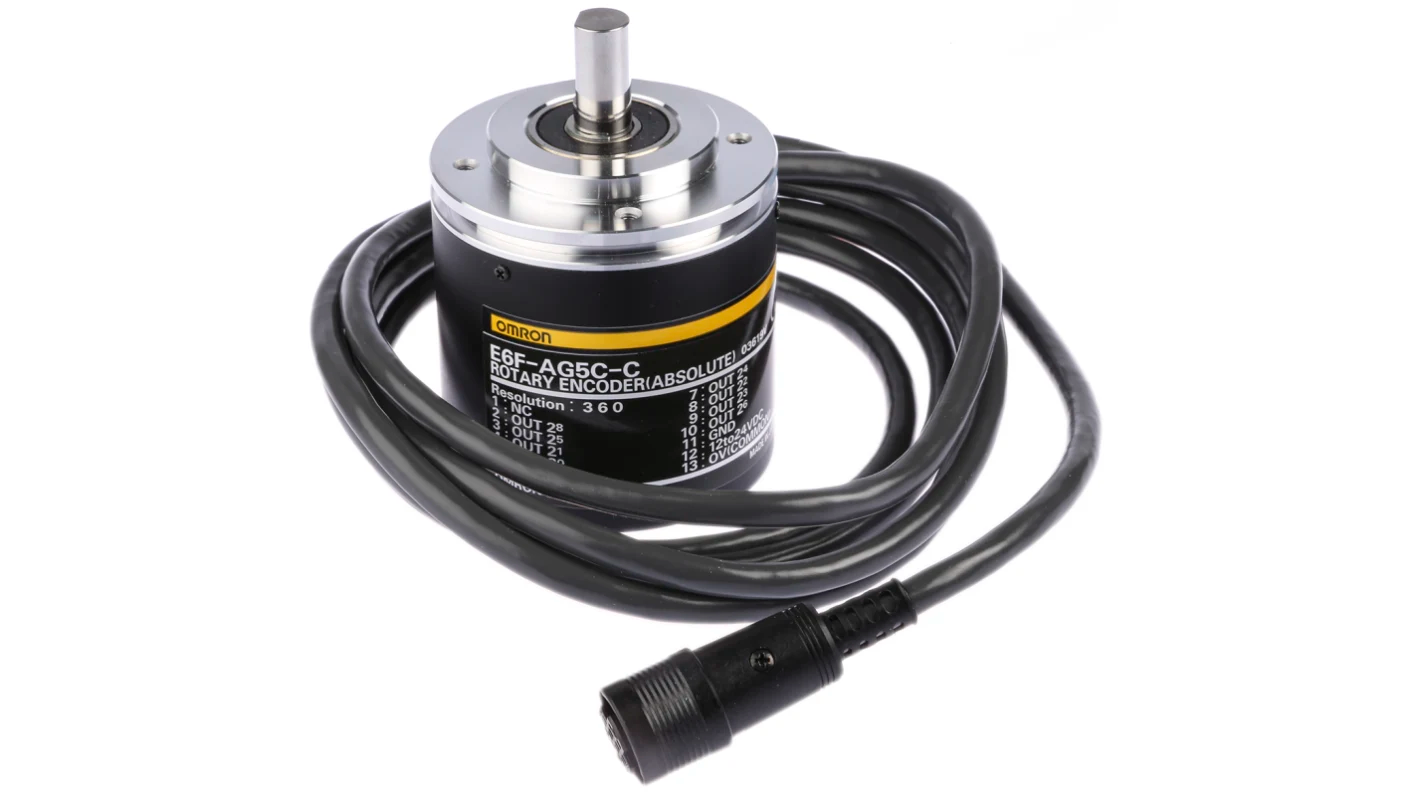 Omron E6F-AG5C-C 360P/R General Purpose Rotary Encoder E6FAG5CC Unit E6FAG5C-C
