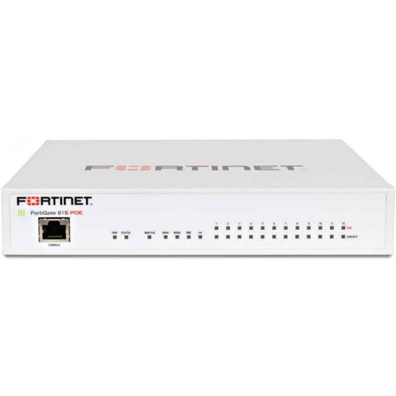 FORTINET Fortigate FG-80E-POE Next Generation Firewall No AC Adapter FG80EPOE