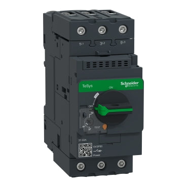 Schneider Electric GV3P50 TeSys GV3 Circuit Breaker Thermal Magnetic 37-50A GV3P50