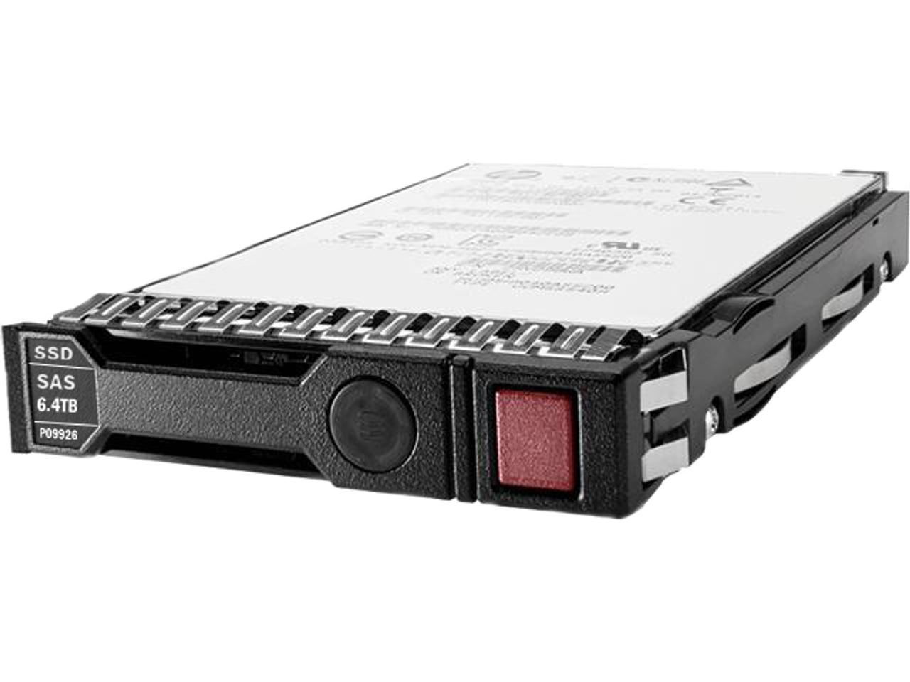 HPE P09096-B21 P09926-001 HPE 6.4TB 12G SAS MU SFF 2.5" SC DC SSD HPE Clean P09096B21