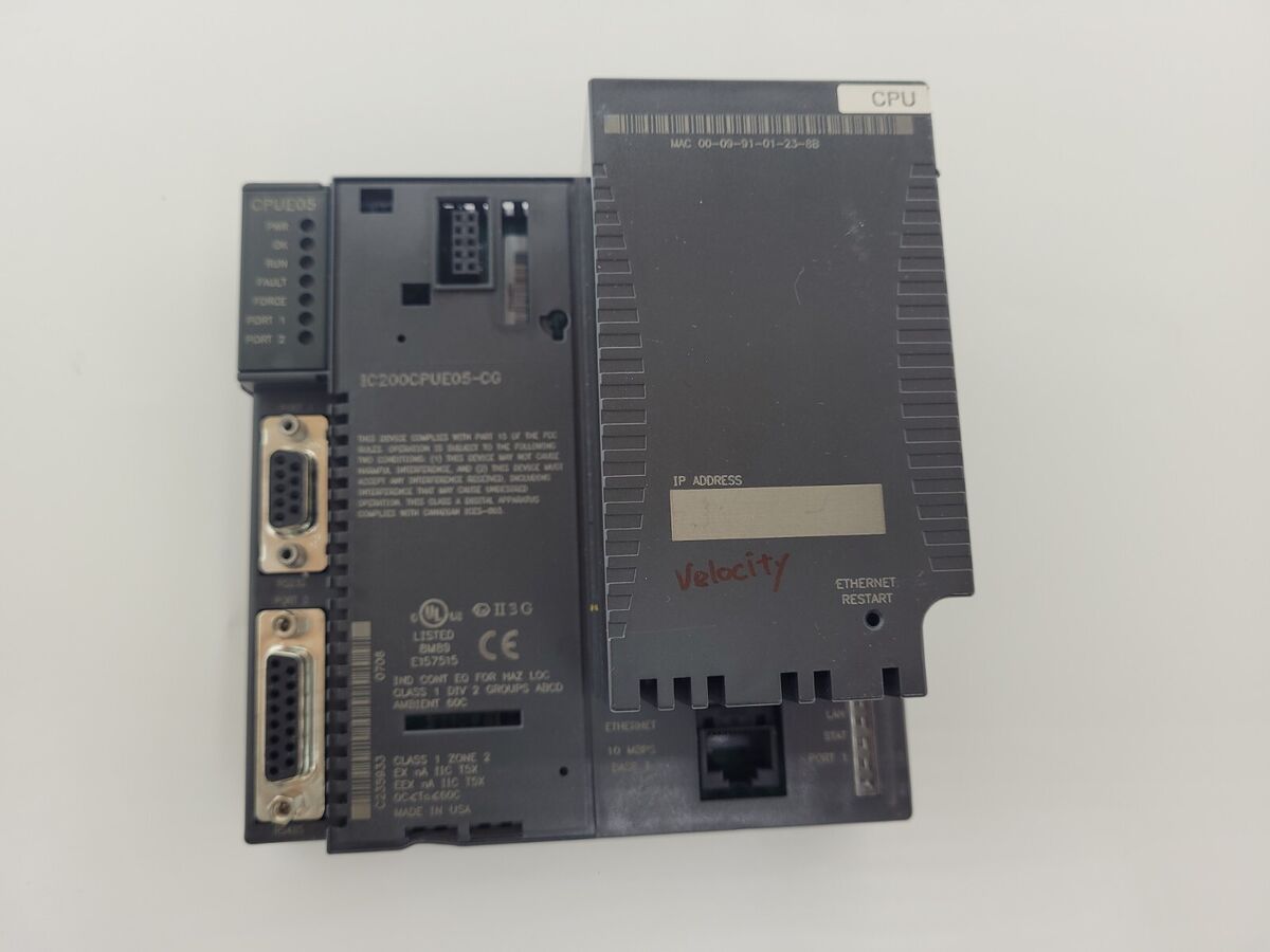 Fanuc IC200CPUE05-CG PLC Module IC200CPUE05CG