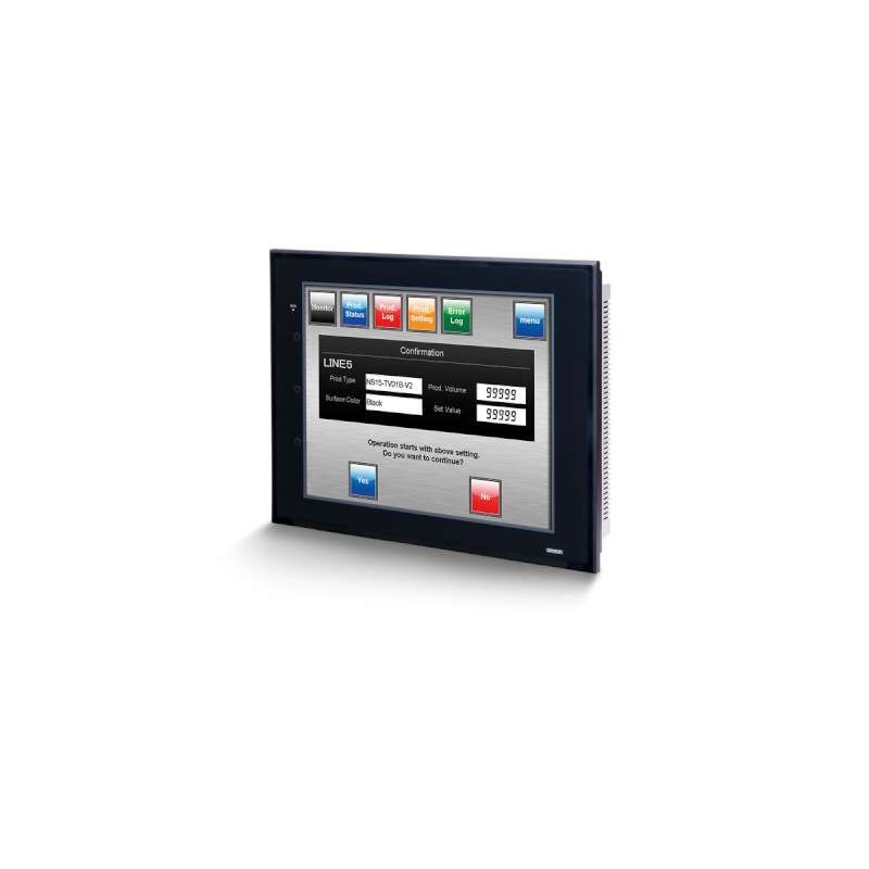 Omron NS12-TS00B-V2 TOUCH SCREEN DIGITIZER PANEL MEMBRANE GLASS REPLACEMENT NS12TS00BV2