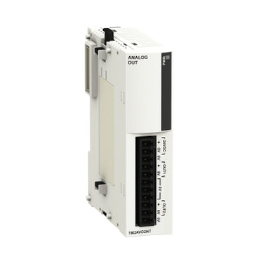 Schneider Electric TM2AVO2HT Programmable Controller 2Out Analog Expansion TM2AVO2HT