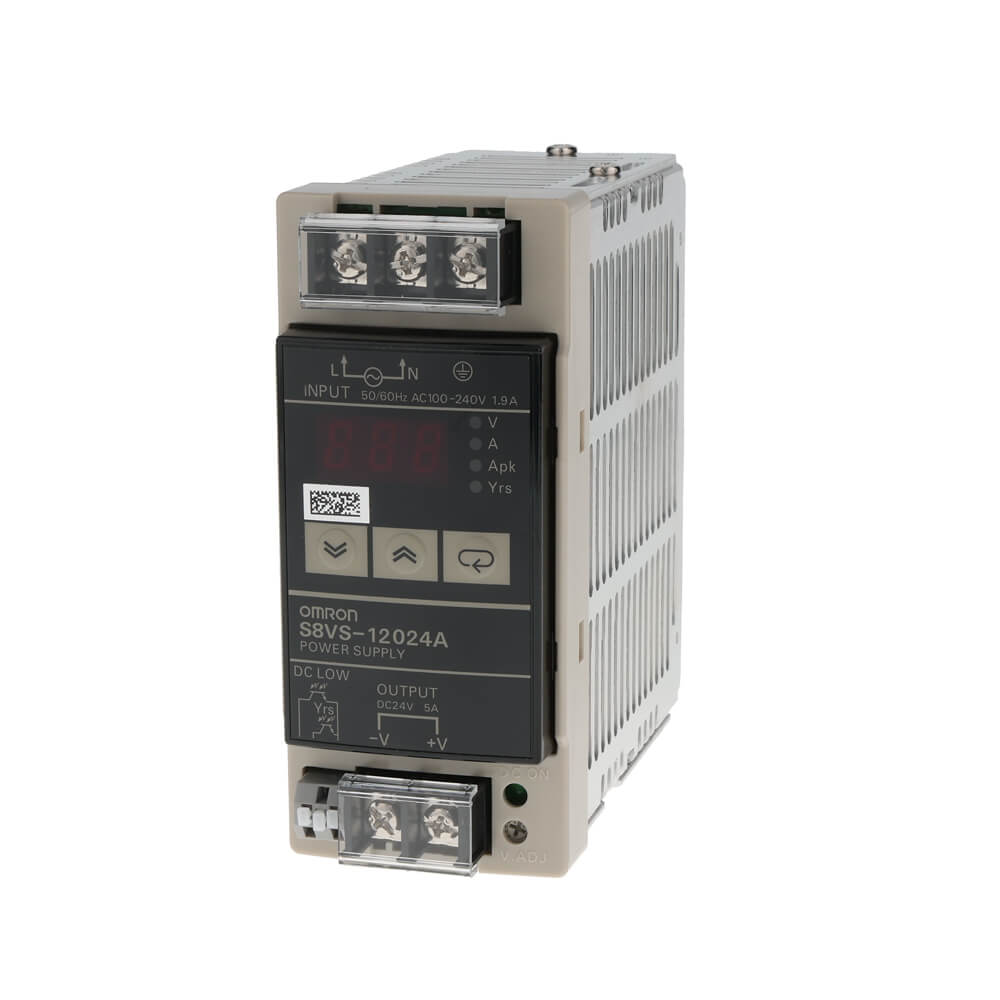 Omron S8VS-12024A DC Power Supply 24VDC 5A 50/60Hz S8VS12024A