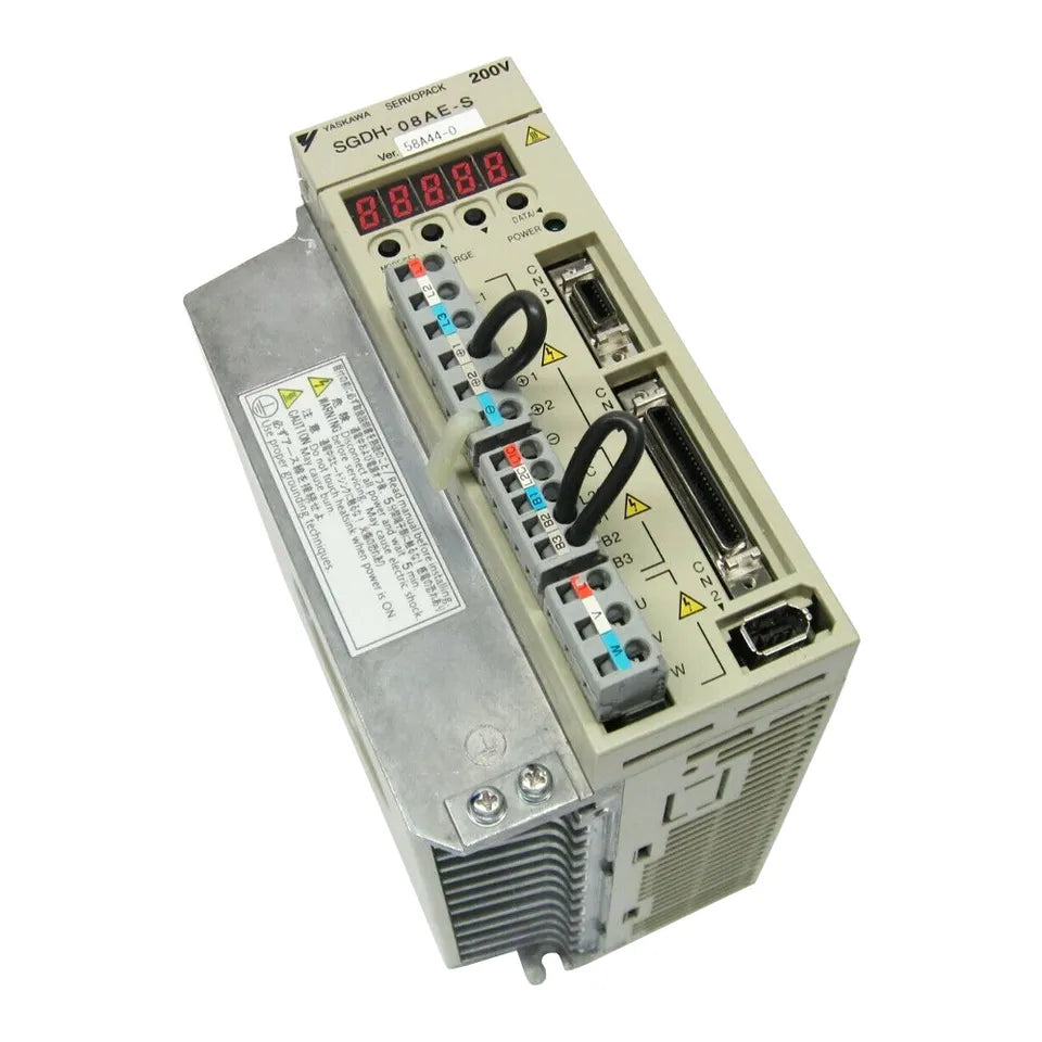Yaskawa SGDH-08AE-S Servo Drive S2 AMP 200V 1PH 800W SGDH08AES