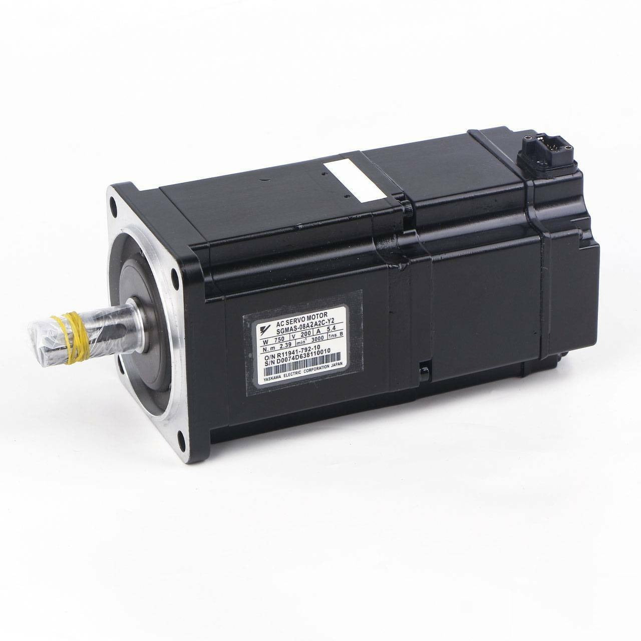 Yaskawa SGMAS-08A2A2C-Y2 Servo Motor SGMAS08A2A2CY2