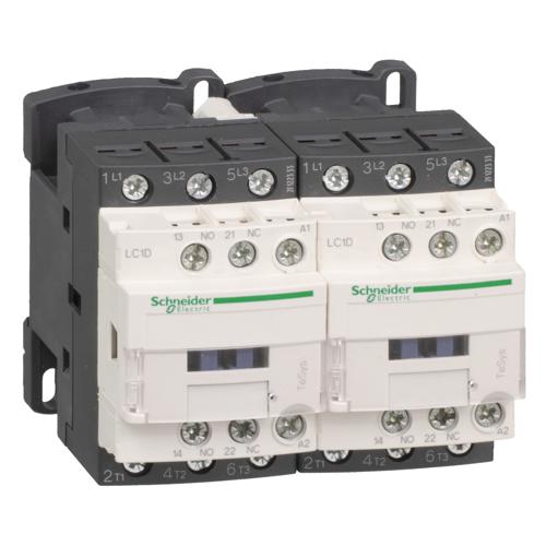 Schneider Electric LC2D25B7 Reversing Contactor 24v-ac 15hp LC2D25B7