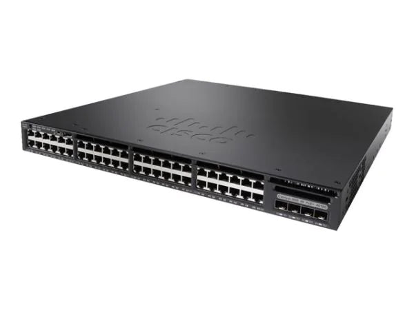Cisco WS-C3650-48FQ-S Catalyst 3650 48 PoE Switch 4 x 10g Uplink WSC365048FQS