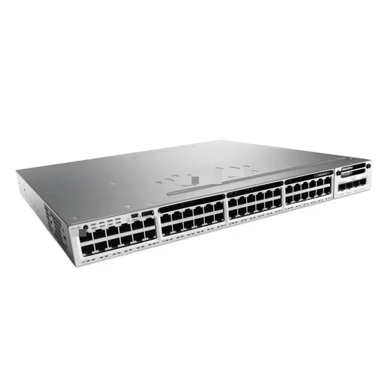 Cisco WS-C3850-48P-E 3850 Series Switch With C3850-NM-4-1G and Single Power Supply WSC385048PE