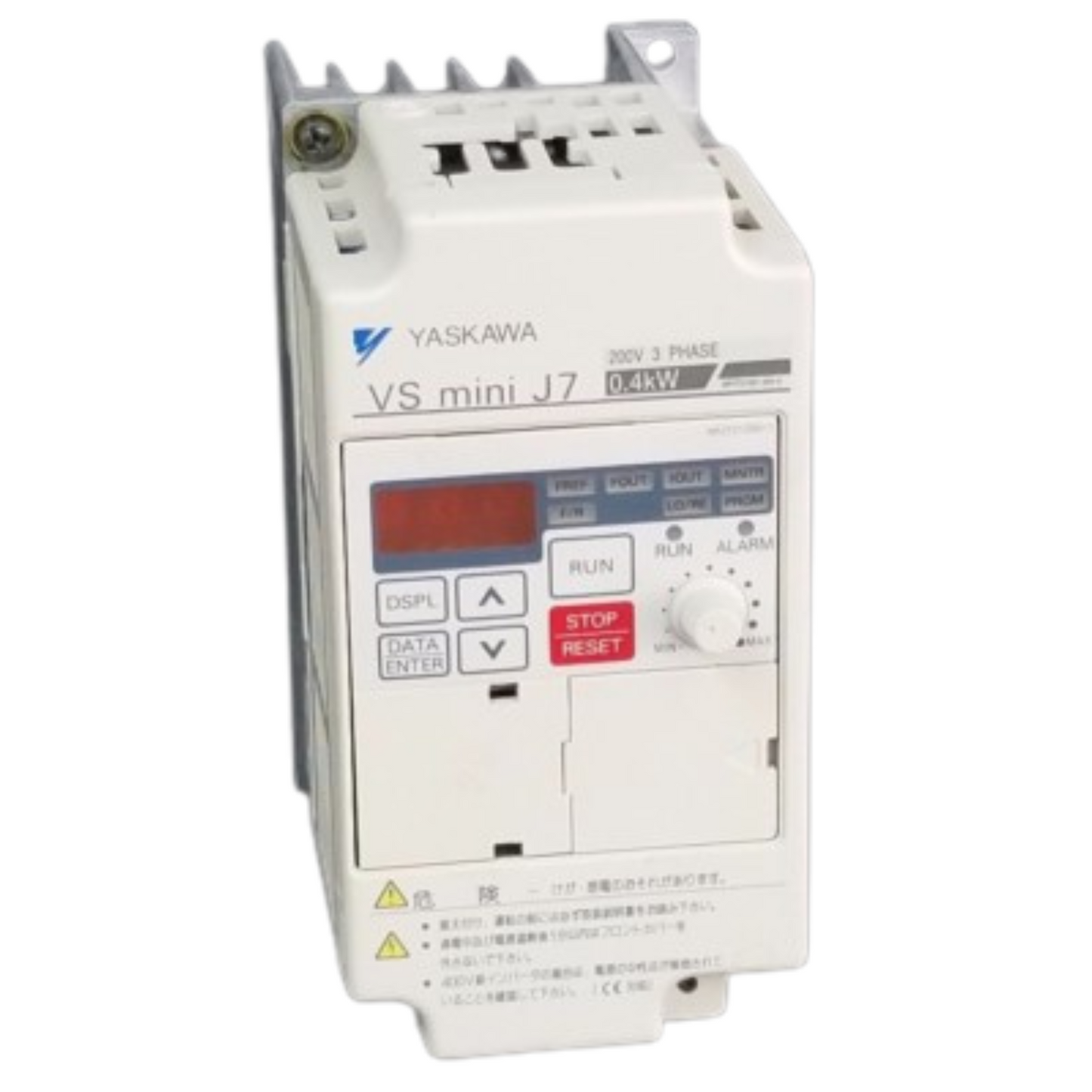 Yaskawa INVERTER VS MINI J7CIMR-J7AA20P4 PLC (AA0) 400W AC 3PHASE DRIVE J7CIMRJ7AA20P4