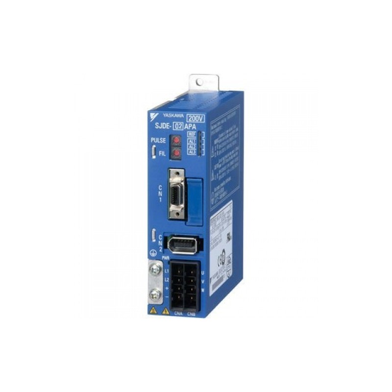 Yaskawa SJDE-02APA Servopack 200-230v-ac 0-230v-ac 3ph 200w SJDE02APA