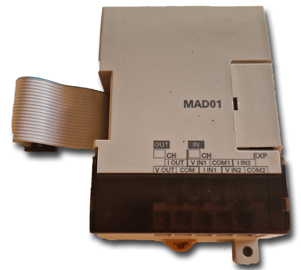Omron CPM1A-MAD01 ANALOG INPUT OUTPUT MODULE MICRO CONTROLLERS PLC CPM1AMAD01