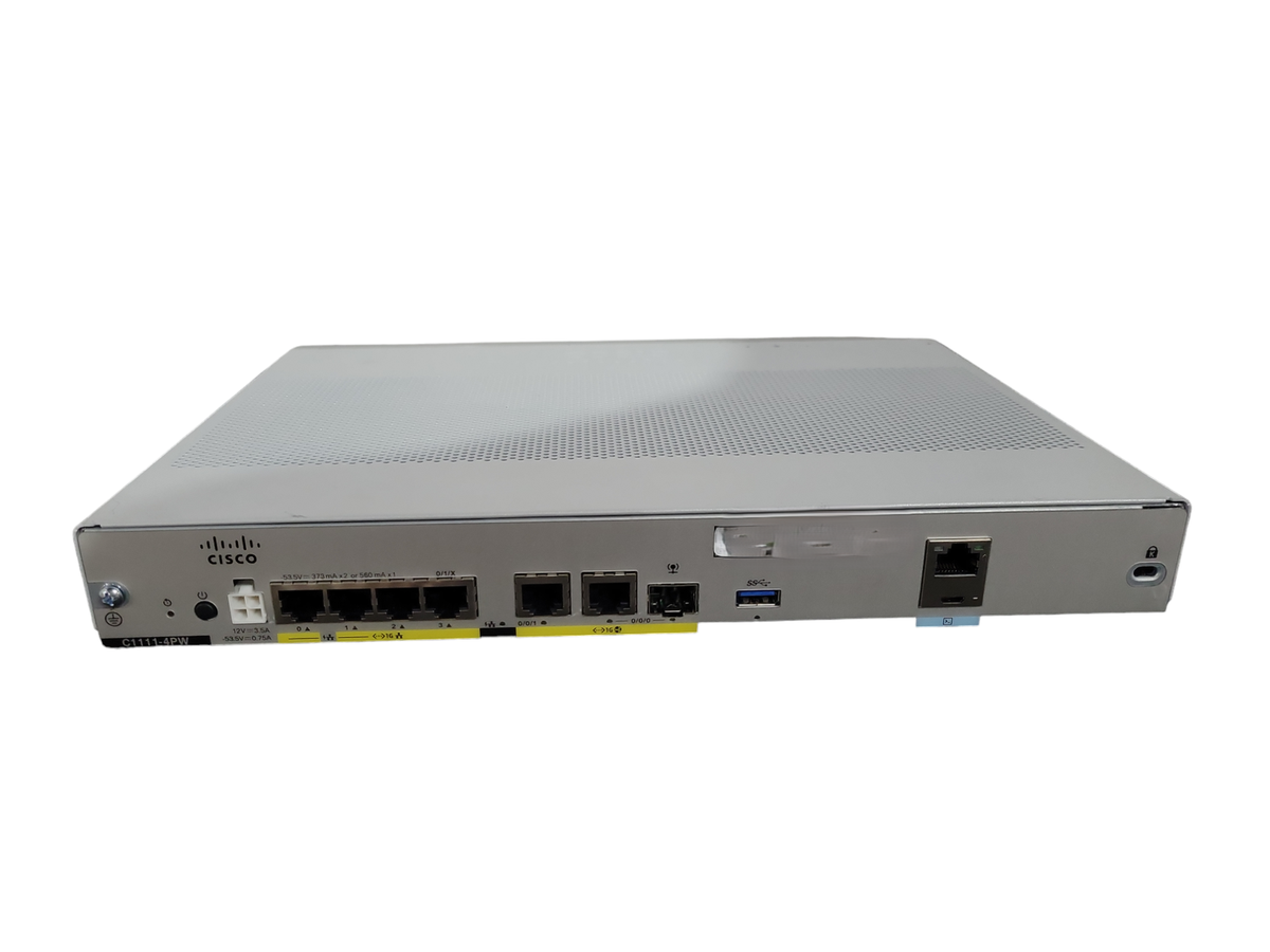 Cisco Systems C1111-4PW ISR 1100 4 Ports Dual GE WAN C11114PW