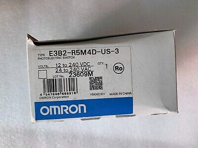 Omron E3B2-R5M4D-US-3 Photoelectric Switch Sensor E3B2R5M4DUS3