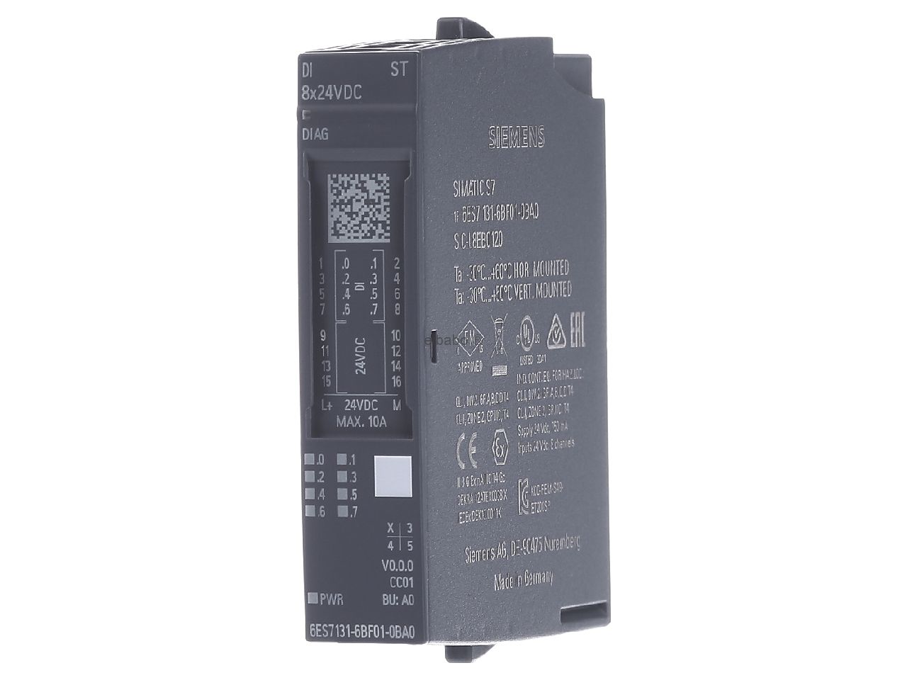 Siemens 6ES7131-6BF01-0BA0 Digital Input 6ES71316BF010BA0