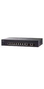 Cisco Systems SG350-10MP  10-Port Gigabit PoE Managed Switch  SG35010MP