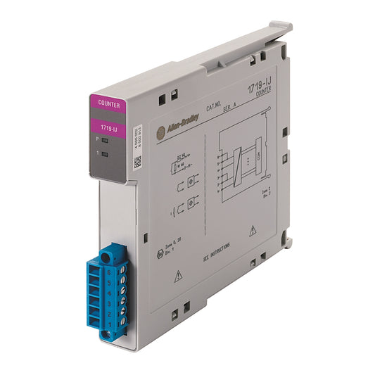 Allen Bradley 1719-IJ 1719 Ex I 1-Channel Frequency Counter Module  1719IJ