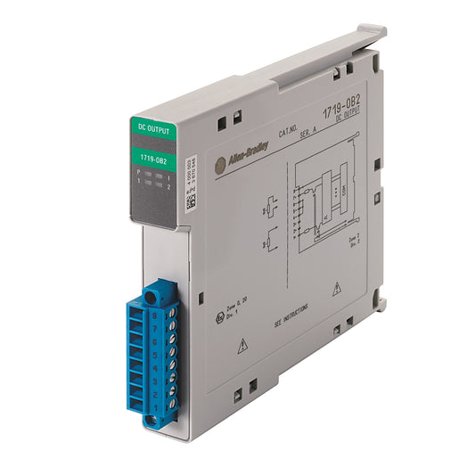 ALLEN BRADLEY 1719-OB2 EX I 2-CHNL INTRINSICAL DC OUTPUT MODULE 1719OB2