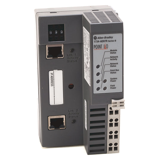 Allen-Bradley 1734-AENTR Ethernet Adapter POINT I/O Module US  1734AENTR