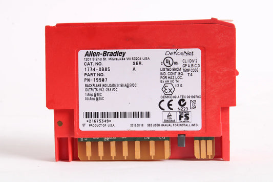 Allen Bradley 1734-OB8S POINT I Safety Output Module 1734OB8S