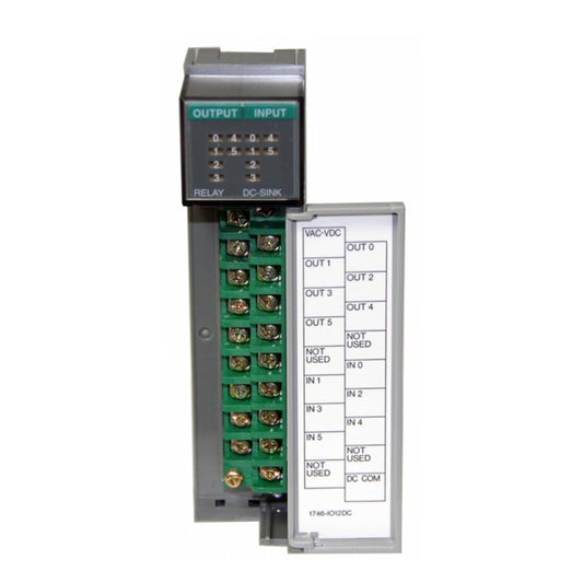 1746-IO12DC Allen Bradley SLC 500 Combination I Module 1746-1012DC 163A 1746IO12DC