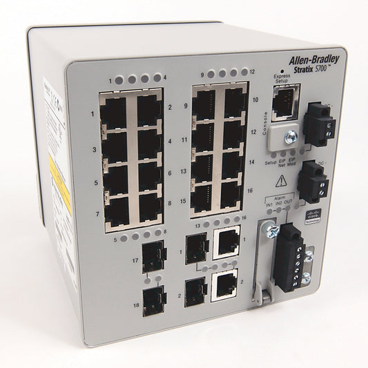 ALLEN-BRADLEY 1783-BMS20CGP STRATIX 5700 MANAGED ETHERNET SWITCH 1783BMS20CGP
