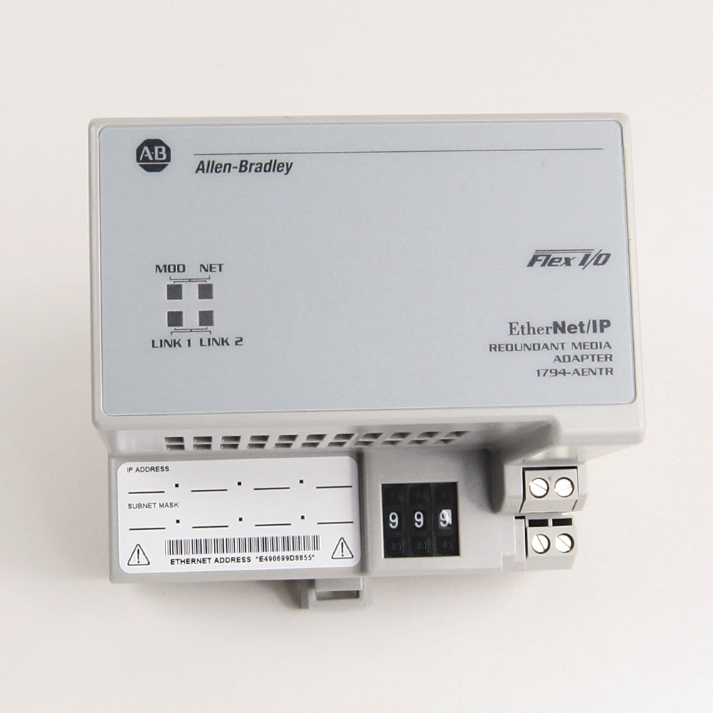 Allen-Bradley 1794-AENTR A 1.017 Flex I/O Ethernet/IP Module 1794AENTR