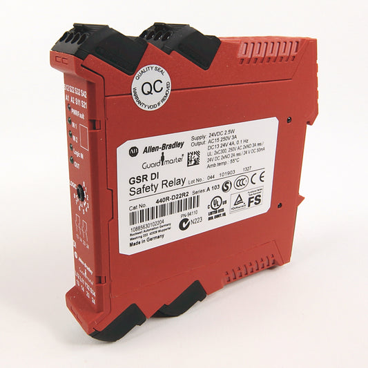 Allen-Bradley 440R-D22R2 Guardmaster Dual Input Safety Relay 440RD22R2