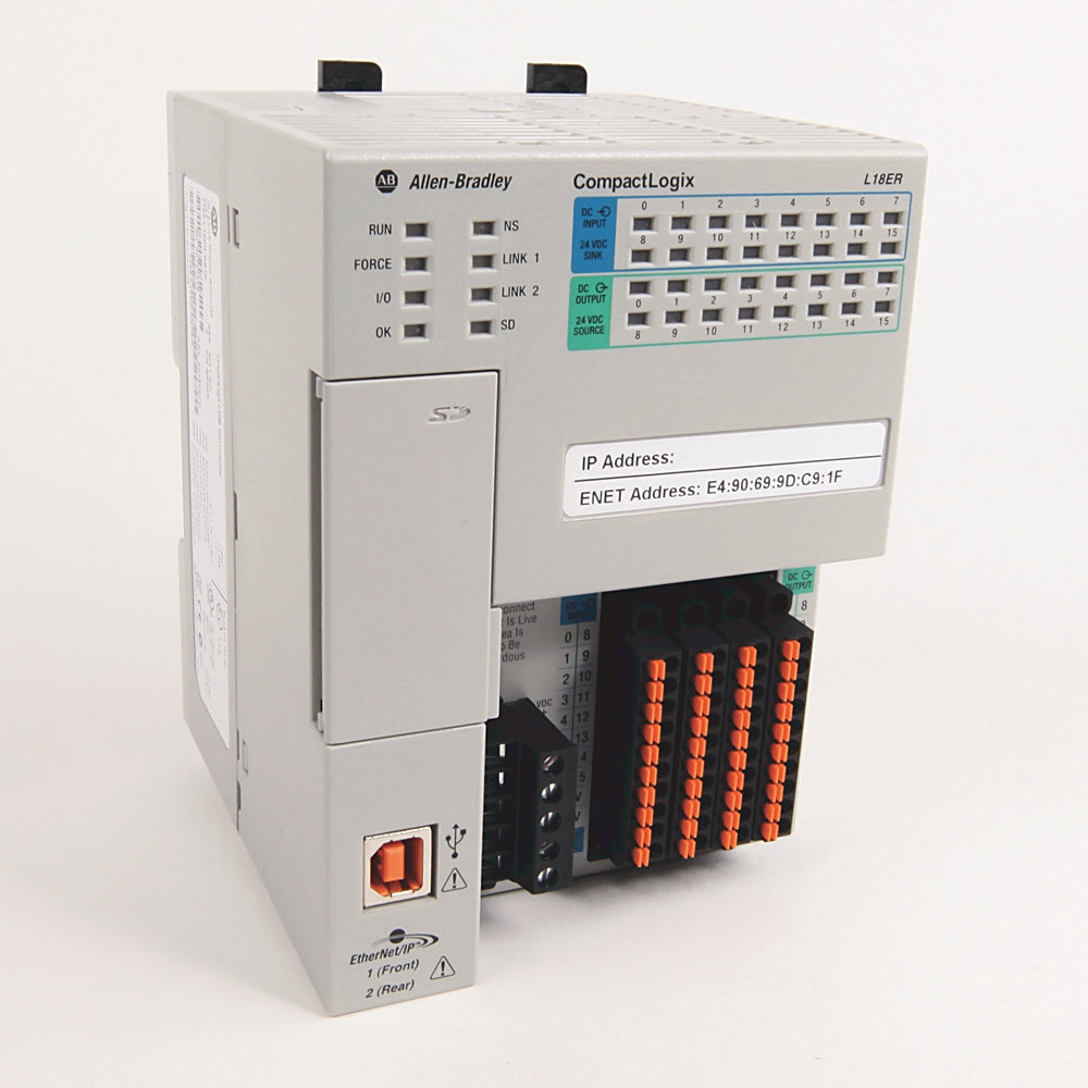 Allen-Bradley 1769-L18ER-BB1B 0.5MB DI/O Controller 1769L18ERBB1B
