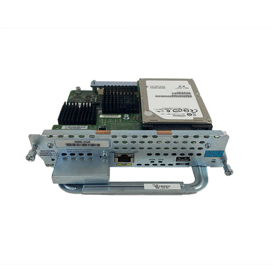 Cisco NME-CUE Unity Express Module w/ 160GB HD CUE 7.1.2 250 VOICEMAIL LICENSE
