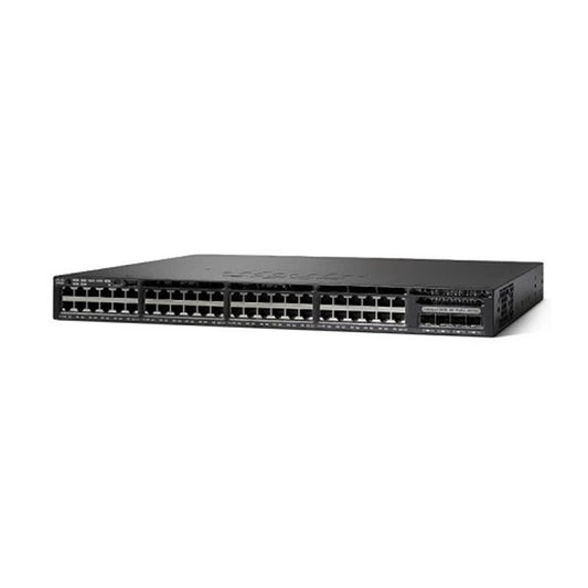Cisco WS-C3650-48FS-L Catalyst 3650 48 Port Full PoE 4x1G Uplink LAN Base WSC365048FSL